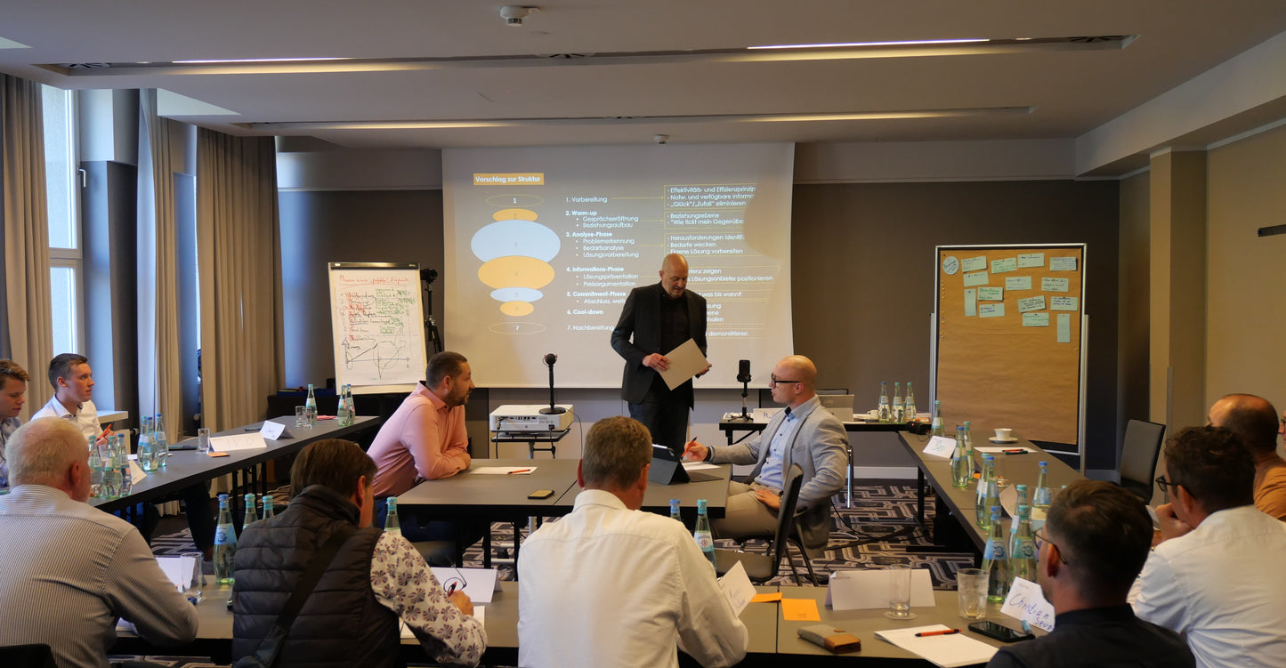 Das perfekte Verkaufsgespräch – Intensiv-Seminar